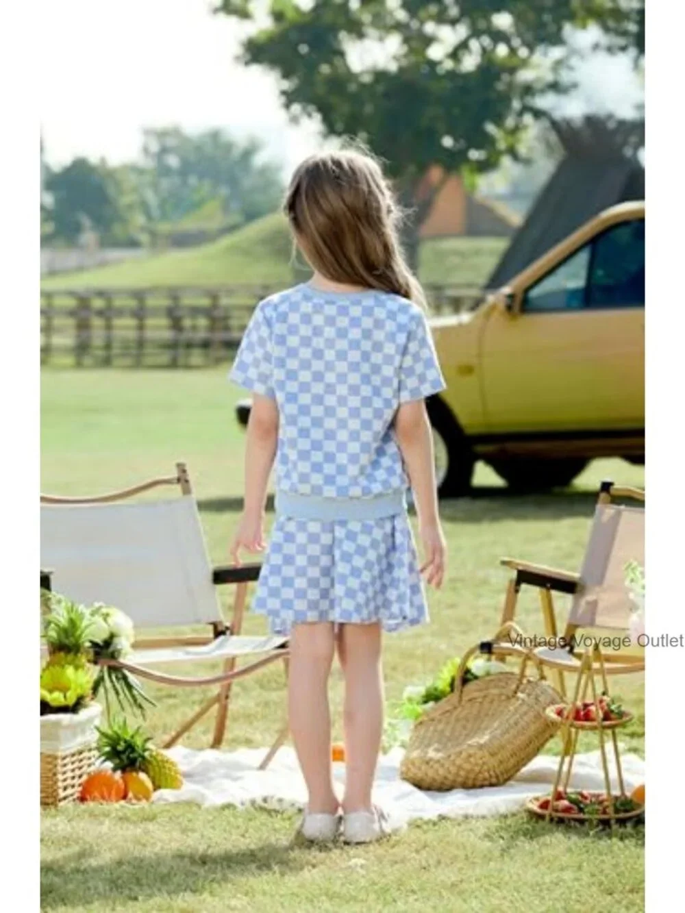 Disney Toddler Girl 2-Piece Outfit Skirt Set 8-9Y Licensed